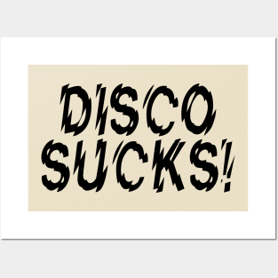 Disco Sucks Posters and Art